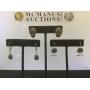 3- pairs of Sterling earrings w/ various