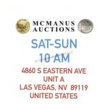 Live Auction Days and Times