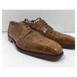 Michele Loisi crocodile shoes size 12M. Made in