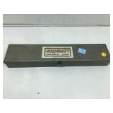 Sockets and more in metal case. Tools