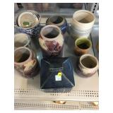 Dog Treat Jar with Lid and Planters.