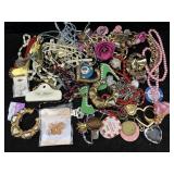 Fashion Jewelry Incl. Necklace, Earrings, Some