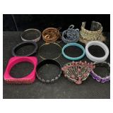 Collection Of Cuff Bracelets & More