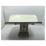 Vtg Infant beam balance scale, heavy