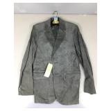 Oakridge Leather collection green suede jacket sz