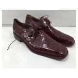 Handmade alligator shoes size 12M