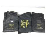 Garment bags, black