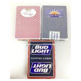 Playing cards, Mirage & Sunset Station casinos &