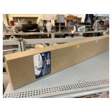 ProFlo adjustable curved aluminum shower rod