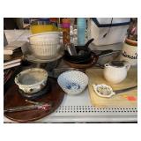 Kitchen bowls, flatware and more