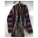 Bohemian style hand bag, pullover hoodie and