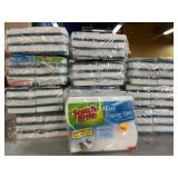 Scotch Brite easy erasing cleaning pads.