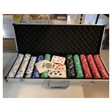 Poker Set in Case.