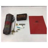 Letter opener, pins, umbrella and more