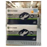 2 New  Boxes of Nitrile Gloves. Size XL.
