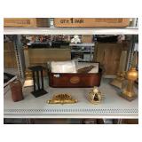 Decorative Candle Holders, Cheers Bucket, And