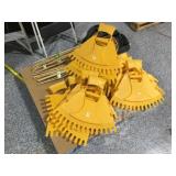 Pallet of Hand Lead Scoops and more