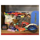 Dr Seuss books, Barbie & Ken dolls & toys, asstd