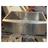 Stainless Moen Apron Front Farmhouse Sink -