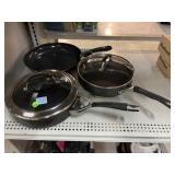 Skillets w/lids & more