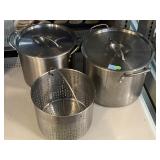 Stock pots w/insert