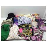 Assorted fashion clothing. Dresses