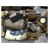 Pallet of cooking ware, blankets and more, see