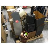 Pallet with Sony components system, exercise