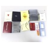 Perfume promo sample bottles. Assorted