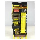 New ratchet tie down strap. Yellow