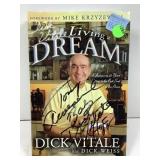 Dick vitale autographed book