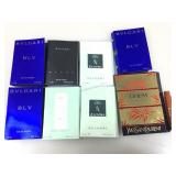 Perfume promo sample bottles. Assorted