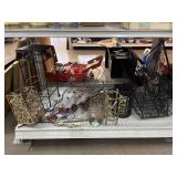 Candle holders, wall decor, baskets & more