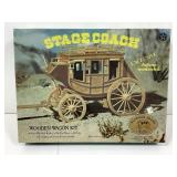 Allwood Brand Stage Coach, wooden wagon model