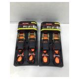 New Huashu Tools 2pc Ratchet Tie Down set