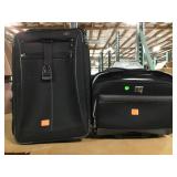 2 Rolling Luggage bags, approx 22in tall