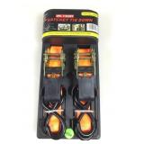 New ratchet tie down strap. Orange