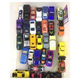 Assorted die cast cars