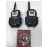 2 Cobra micro talk handheld radios and more