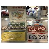 License Plates, NFL Jigsaw Puzzle, Metal BB Sign,