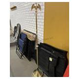 Adjustable Height Flag Pole with Eagle on top