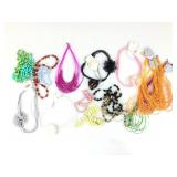 Fashion costume jewelry. Necklaces