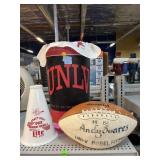 UNLV trash can, football & more