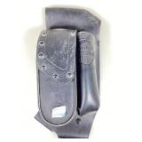 Harley saddlebag guard bag w/bottle holder, black