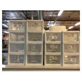 Stackable Organizer Boxes. Sterilite