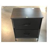 Small 2 Drawer Organizer with Cloth Drawers