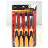 New 4pc wood chisel set