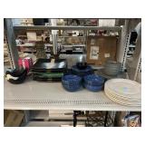 Dinnerware, plates & bowls, asstd