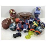 Mixed football sports lot