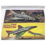 2 NOS aurora phantom fighters jet plane  model